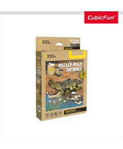 Cubic Fun CUBICFUN NATIONAL GEOGRAPHIC 3D puzle Krokodils Puzles