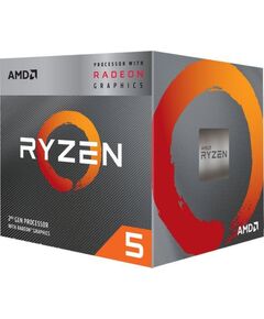 Procesors AMD Ryzen 5 3400G, 3.7 GHz, 4 MB, BOX (YD3400C5FHSBX) Procesori