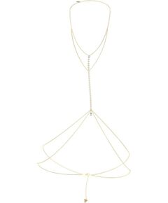 Sieviešu ķermeņa rotaslieta Guess JUBN05201JWYG, 65 cm, zelta krāsā Браслеты