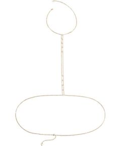 Sieviešu ķermeņa rotaslieta Guess JUBN05199JWYG, 65 cm, zelta krāsā Браслеты