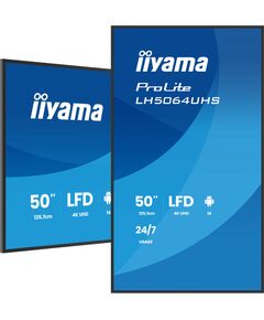 IIYAMA 125.7cm(49.5") LH5064UHS-B1AG 16:9 2xHDMI+1xUSB-C 4K (Speditionsversand) LED / LCD мониторы