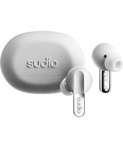 SUDIO   Earbuds | N3 Pro | Bluetooth | In-ear | Microphone | Chrome White | Noise canceling | Wireless Austiņas