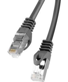 Lanberg Patchcord RJ45 cat.6 FTP 2m Black networking cable Cat6 F/UTP (FTP) Сетевые кабели