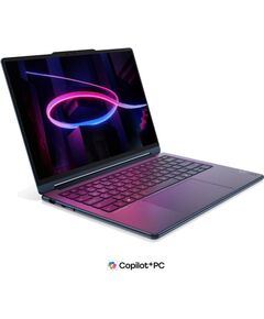 Lenovo Yoga 9i 2-in-1 Aura Edition 14IPH11 Ultra 7 355 14" 2.8K OLED 500 nits Glossy 32GB LPDDR5X-7467 512GB SSD Intel Graphics Wi-Fi 7 + Bluetooth 5.0MP camera + IR 70Wh Windows 11 Cosmic Blue Portatīvie datori