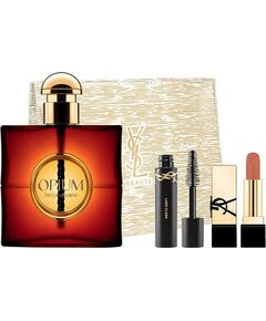 Yves Saint Laurent Opium Dárková sada EDP 90 ml, řasenka 2 ml, rtěnka 1,3 g a kosmetická taška 90ml Dāvanu komplekti