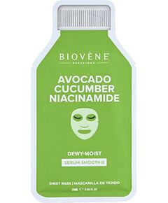 Biovene Dewy Moist Mask - Hydratační plátýnková maska 25ml Jaunumi - Smaržas
