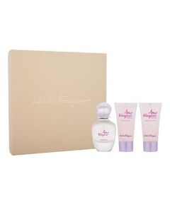 Salvatore Ferragamo Amo Ferragamo Flowerful Gift set EDT 50 ml, body lotion 50 ml and shower gel 50 ml 50ml Dāvanu komplekti