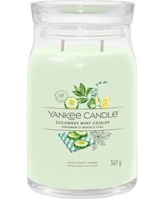 Yankee Candle Cucumber Mint Cooler Signature Candle (cucumber mint lemonade) 110.0g Telpu aromāti