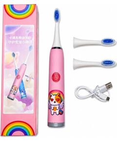 Szczoteczka iLike Zobu birste iLike  Kids W3 Electric Toothbrush (Battery-Powered) +3 attachments Pink 4752192109349 ILIKW3ET3P (4752192109349)  Электрические зубные щетки, Ирригаторы 
