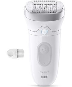 Braun Silk epil 7, Wet & Dry, white/grey - Epilator Эпиляторы, триммеры для бикини, женские бритвы