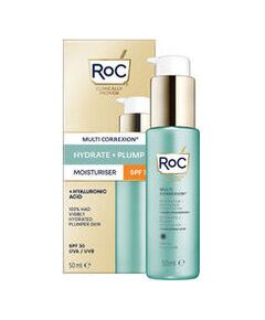 ROC Multi Correxion Hydrate & Plump Moisturiser SPF 30 - Hydratační denní krém 50ml Ķermeņa kosmētika