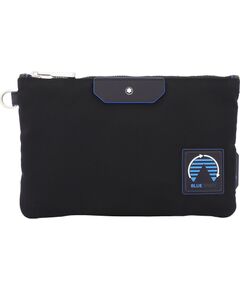 Unisex soma Montblanc MB128736, melna, 19 × 5 × 12 cm Sieviešu rokas somas