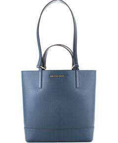 Michael Kors Kelli 35T0GX9T1TNAV sieviešu ādas soma, zila, 30 × 27 × 9 cm Женские сумки