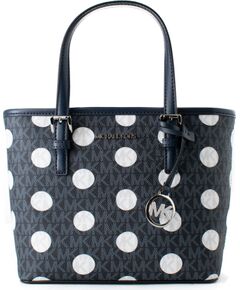 Sieviešu soma Michael Kors Jet Set Travel 35S5STVT0ONAV, zila, 22 × 19 × 10 cm Sieviešu rokas somas