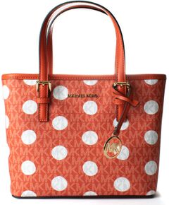 Sieviešu soma Michael Kors Jet Set Travel 35S5GTVT0ORED, oranža, 21 × 19 × 11 cm Sieviešu rokas somas