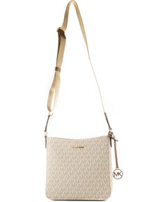 Sieviešu soma Michael Kors Jet Set Travel 35S4GTVC5BVAN, bēša, 22 × 20 × 7 cm Женские сумки