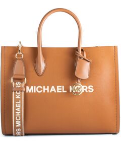 Sieviešu ādas soma Michael Kors Mirella 35R5G7ZT2LLUG, brūna, 35 × 27 × 11 cm Sieviešu rokas somas