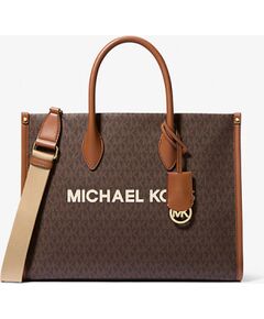 Sieviešu ādas soma Michael Kors Mirella 35R5G7ZT2BBRO, brūna, 35 × 27 × 12 cm Sieviešu rokas somas
