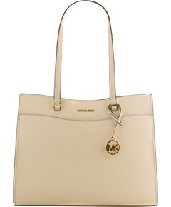Sieviešu soma Michael Kors Jet Set Travel 35F4GTVT9LLTC, bēša, 37 × 28 × 12 cm Женские сумки