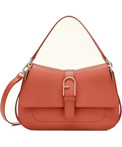 Sieviešu ādas soma Furla Flow WB00996BX2045, Cannella brūnā krāsā Sieviešu rokas somas