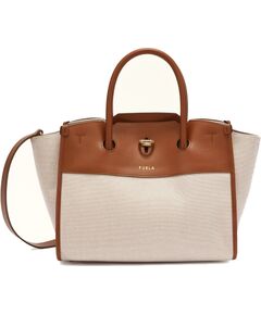 Sieviešu soma Furla Genesi WB00811BX2093, Natural + Cognac H Sieviešu rokas somas