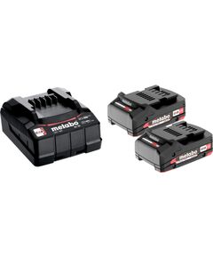 Metabo basic set 2 x 2.0 Ah Jaunumi -Dārzam