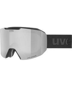 Gogle narciarskie UVEX Evidnt ATTRACT V + case black/silver Ziemas sporta brilles