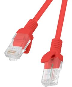 LANBERG PATCHCORD UTP CAT.5E 0.5M RED PCU5-10CC-0050-S Сетевые кабели
