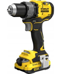Akumulatora urbjmašīna-skrūvgriezis Stanley SFMCD725D2T-QW; 18 V; 80 Nm; 2x2,0 Ah akum. Аккумуляторная дрель / шуруповёрты