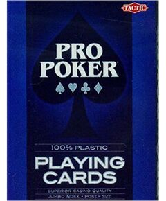 Tactic TACTIC Karty plastik. ProPoker Plastic - 03133 Galda spēles