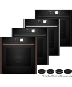 Neff B69FY3CY2 N90 Iebūvējama cepeškrāsns ar tvaika funkciju, FlexDesign Cepeškrāsnis, iebūvējamas