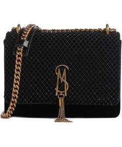 Steve Madden Bamara-R SM13001572B unisex soma, Black/Gold Женские сумки