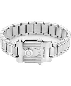 Montblanc MB129827 unisex ādas aproce, zila, 6,3 cm Bižutērija