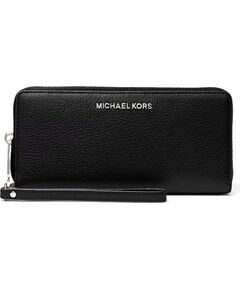 Michael Kors Jet Set Travel 35S6STVE9LBLA sieviešu maks, melns, 21,5 × 10 × 3 cm Naudas maki