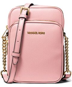 Michael Kors Jet Set Travel 35H3GTVC2LPOW sieviešu ādas soma, rozā, 20 × 15 × 7 cm Женские сумки
