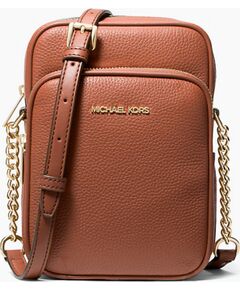 Michael Kors Jet Set Travel 35H3GTVC2LLUG sieviešu ādas soma, brūna, 20 × 15 × 7 cm Женские сумки