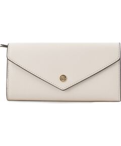 Michael Kors Jet Set Travel 35F3GTVE7LLTC sieviešu ādas soma, balta, 19 × 10 × 2 cm Naudas maki