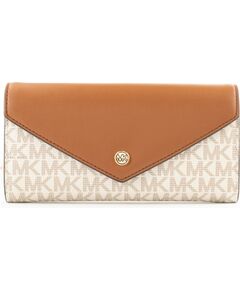 Michael Kors Jet Set Travel 35F3GTVE7BVAN sieviešu maks, bēšs, 19 × 10 × 7 cm Naudas maki