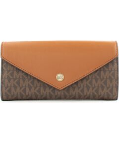 Michael Kors Jet Set Travel 35F3GTVE7BBRO sieviešu maks, brūns, 19 × 10 × 7 cm Naudas maki