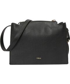 Furla Nuvola B01275BX2045 sieviešu ādas soma, melna Sieviešu rokas somas