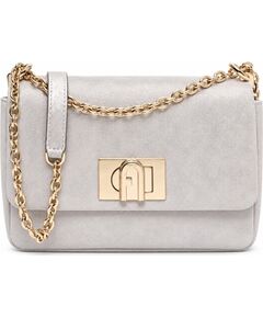 Furla 1927 BAFKACOBX3355 sieviešu ādas soma, sudraba krāsā Sieviešu rokas somas