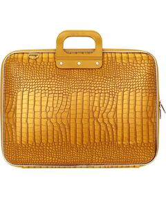 Bombata E00684-6 unisex dokumentu soma, dzeltena, 46 × 35 × 8 cm Portfeļi un dokumentu somas