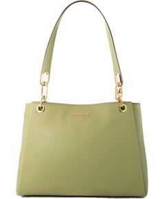 Michael Kors 35H1G9TL9LLTS sieviešu ādas soma, zaļa, 38 × 26 × 10 cm Sieviešu rokas somas