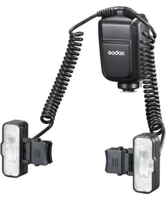 Dual-head macro flash GODOX MF-T76 for Nikon Sporta kameru aksesuāri
