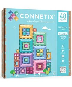 Teka Connetix Pastel Portal Pack 48 el Konstruktori 