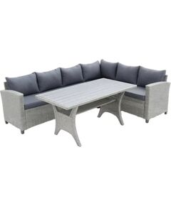 Domoletti OUTDOOR FURNITURE SET GREY 179X66X73 Dārza mēbeļu komplekti