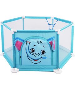 RoGer Elephant Детский Игровой Манеж С Мячиками 50шт Манежи и Ходунки