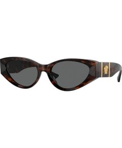 SUNGLASSES VERSACE WOMEN VE4454-542987 (Lens/Bridge/Temple) 55/18/140 mm) Saules Brilles