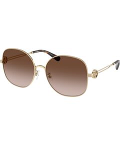 SUNGLASSES TORY BURCH WOMEN TY6112-334613 (Lens/Bridge/Temple) 56/16/140 mm) Saules Brilles