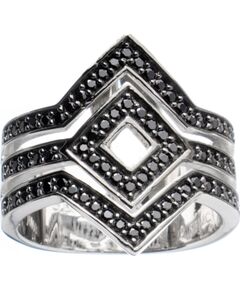 RING SIF JAKOBS WOMAN R11059-BK-54 (54 ) Bižutērija